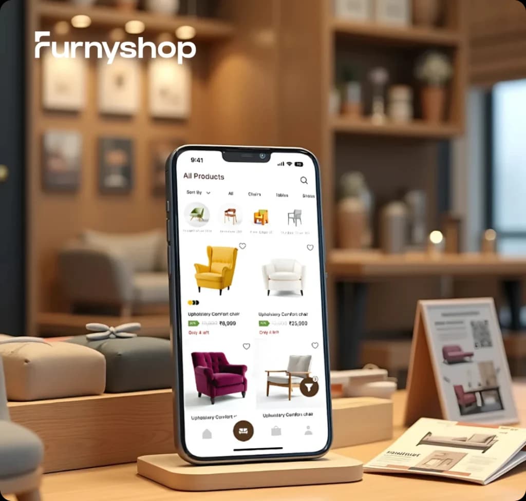 Furnyshop — E-Commerce project by Noviindus